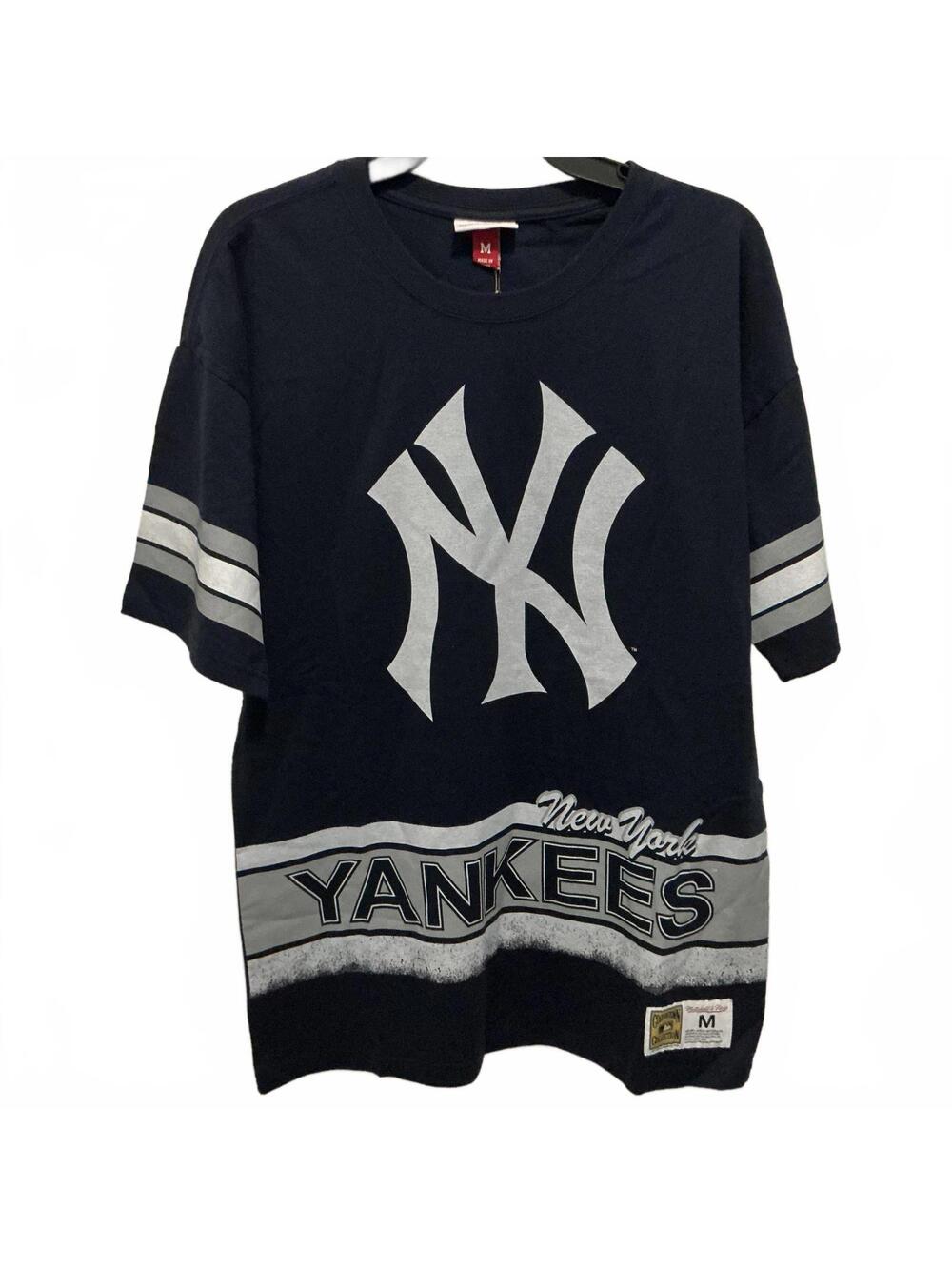 Mitchell & Ness New York Yankees Big T-Shirt Medium Navy